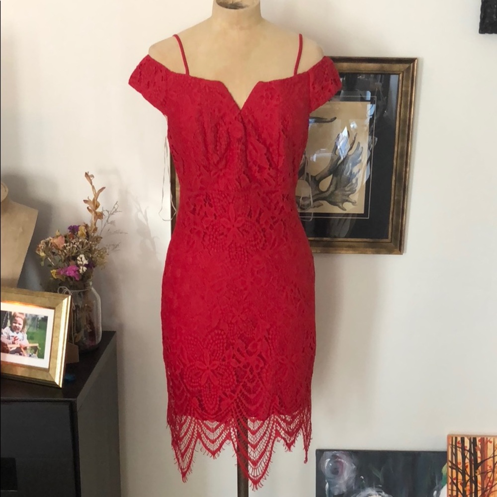 For Love and Lemons style lace dress